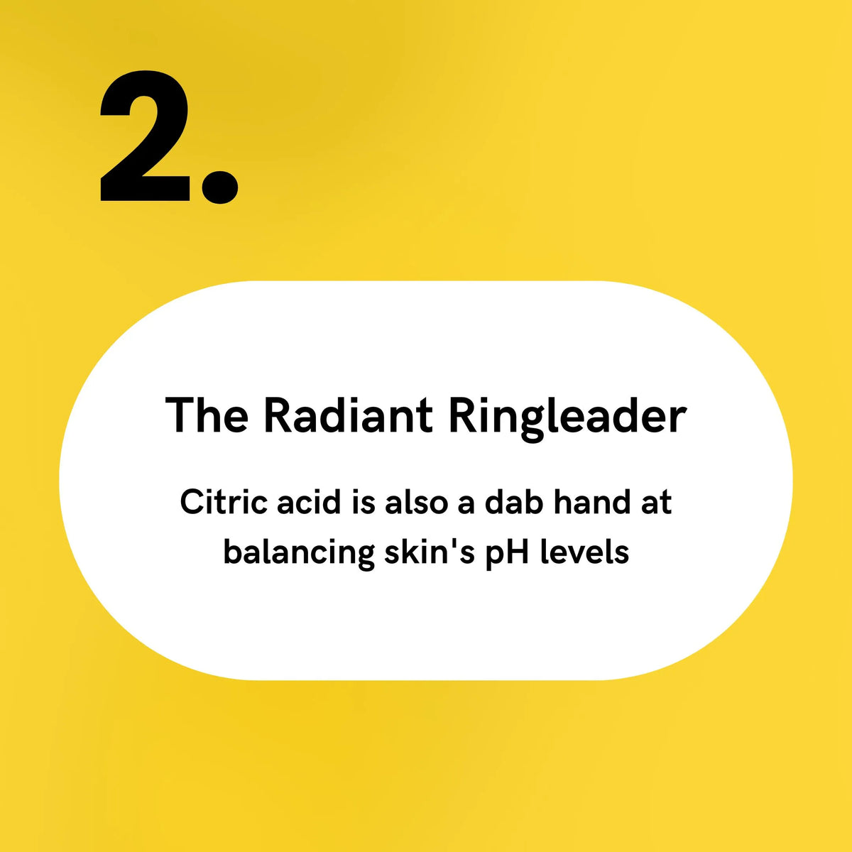 Citric Acid - The Radiant Ringleader